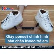 Giày ponseti chỉnh hình bàn chân khoèo trẻ em